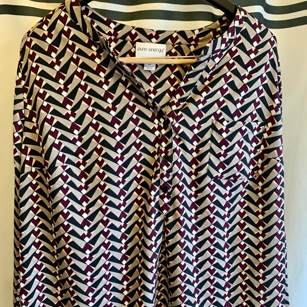 Long sleeved blouse